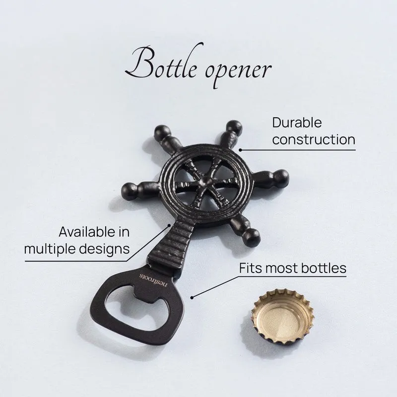 The Popper Stainless Steel Bottle Opener - Black media 3