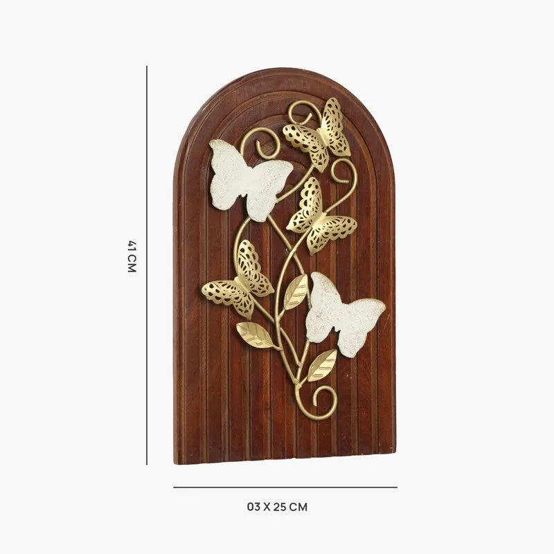 Regal Butterflies Metal & Wood Wall Accent media 6