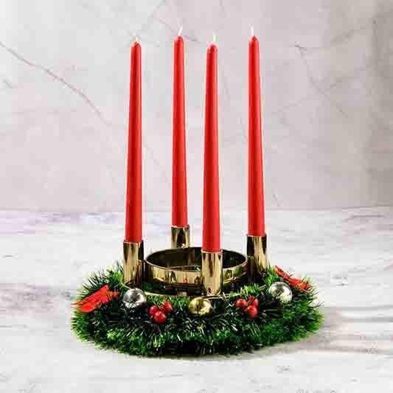 Crimson Glow S0y Wax Candles - Set of Four media 3