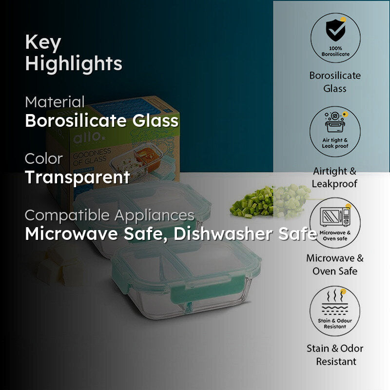 Casper Lunchbox (580 ML) - Set Of Two media 2
