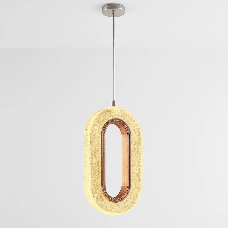 Luxe Loop Metal Ceiling Lamp media 3