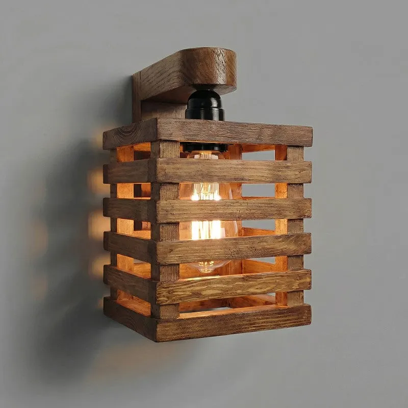 Ombrello Wooden Wall Lamp media 6