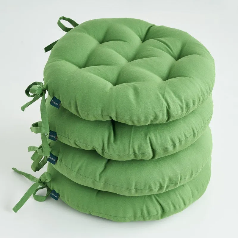Paylon Chair Pad (Light Green) - Set Of Four media 1