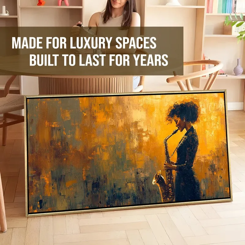 Resonance Canvas Wall Painting With Frame media 7