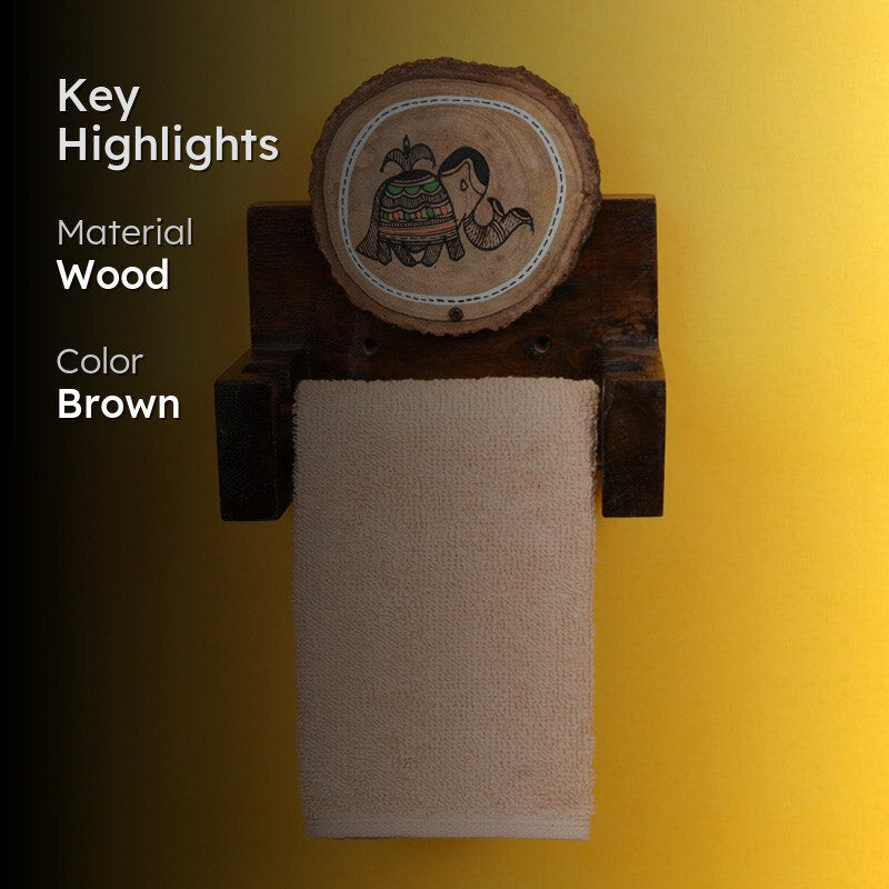 Kripa Handcrafted Towel Hanger media 2