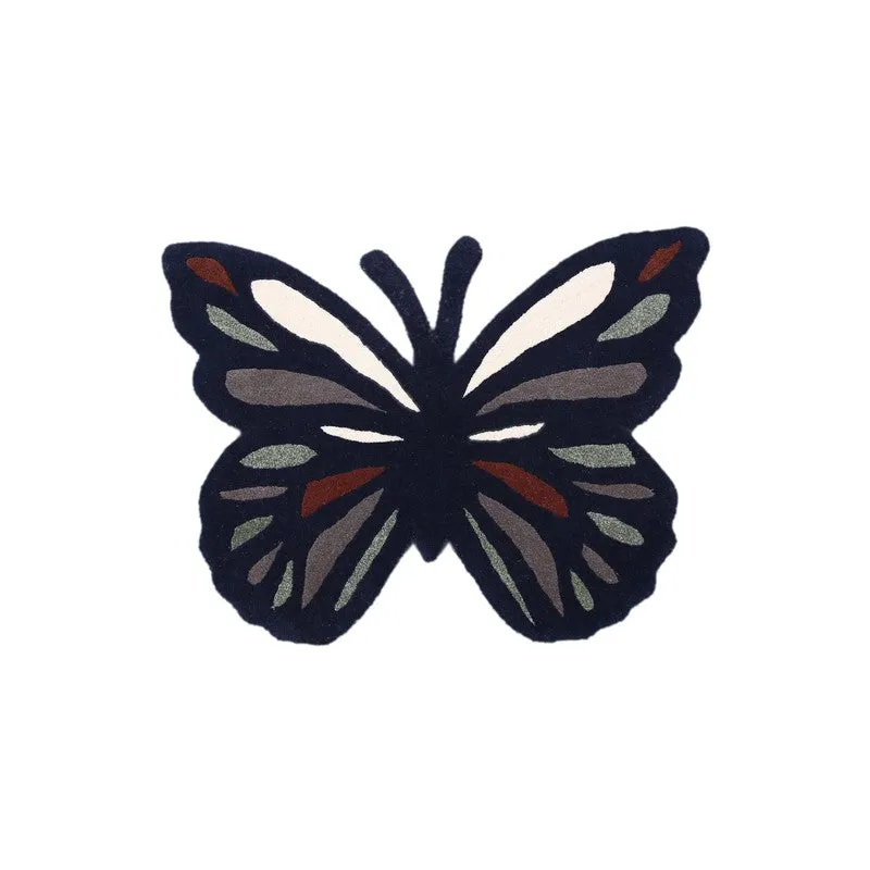 Meadow Butterfly Wool Carpet media 1