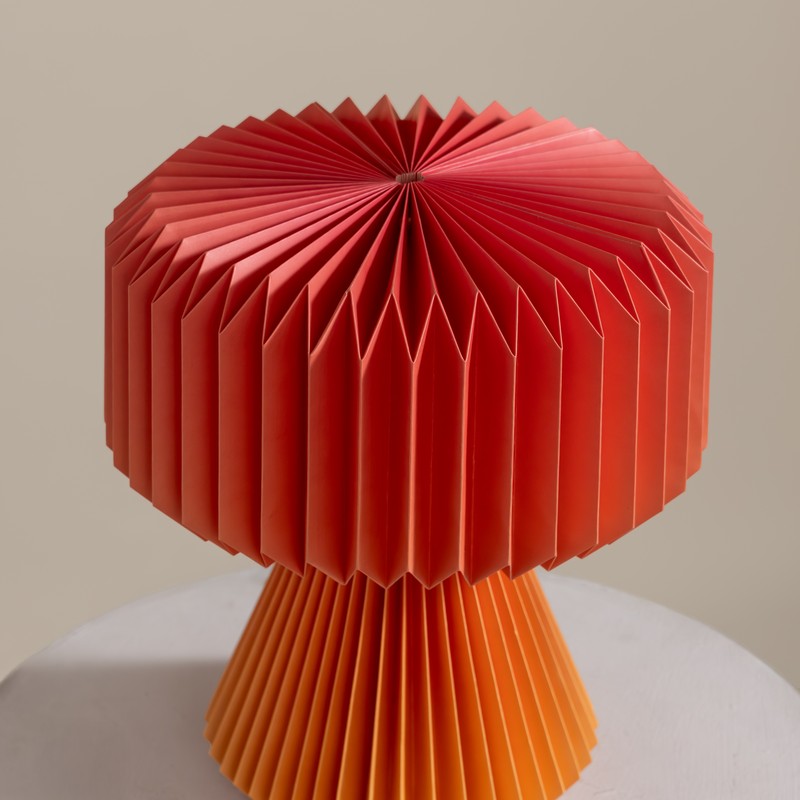 Fig Living Ori Tangerine Dusk Table Lamp - Orange media 8