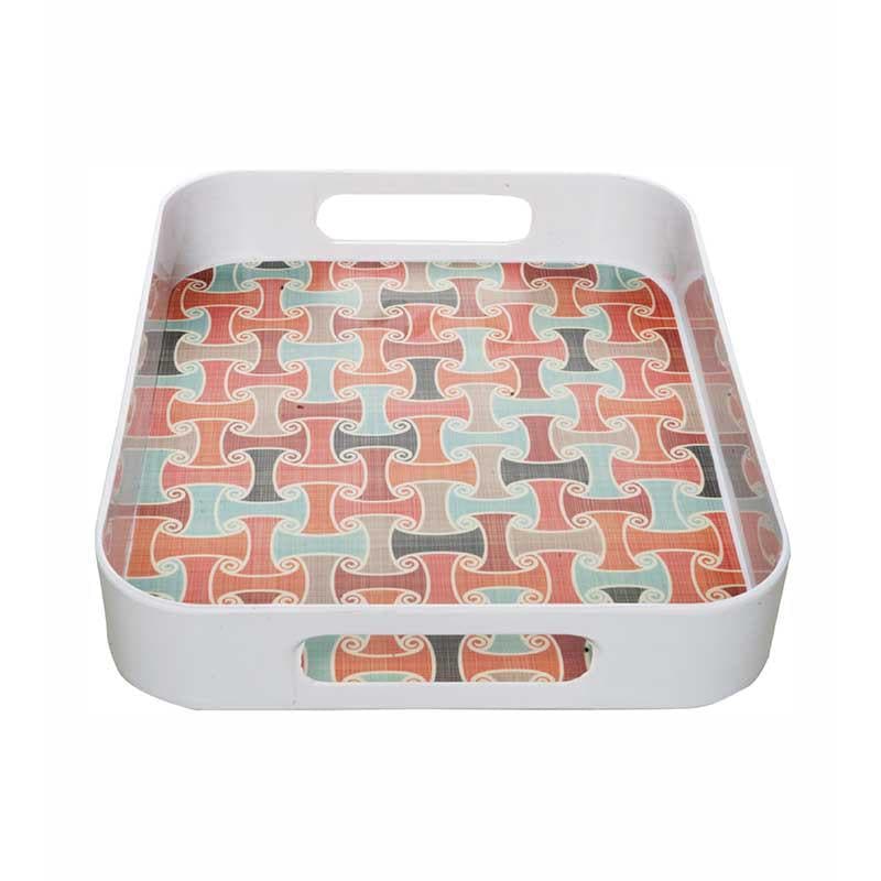 Basket Weave Serving Tray media 3