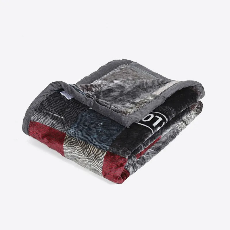 Monte Carlo Autumn Echo Blanket - 597 GSM media 5