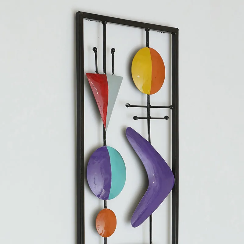 Mid-Century Abstract Metal Wall Accent media 4