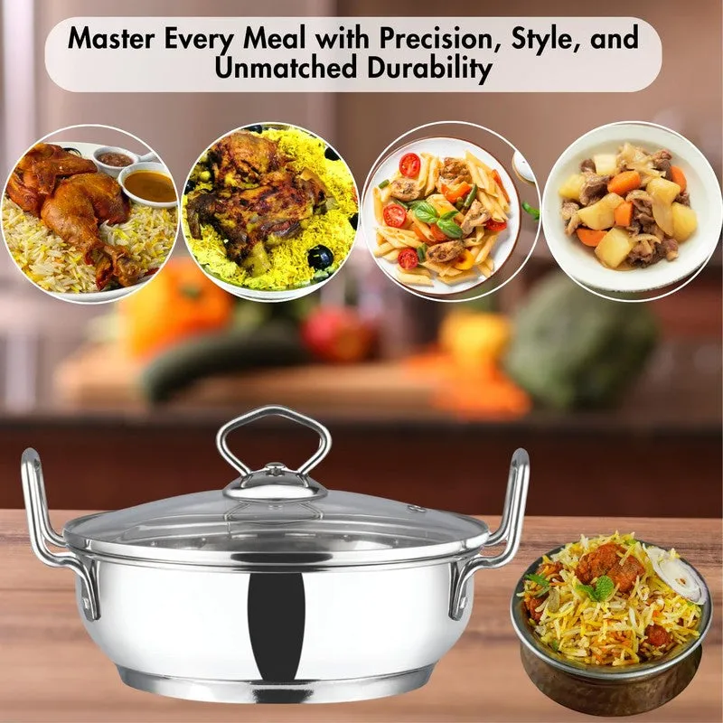 Vinod Chefs Delight Kadhai With Lid - 3700 mL media 6