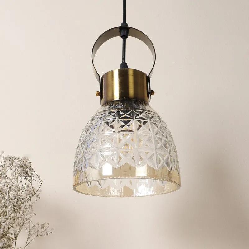 Anvora Elegant Glass Pendant Lamp media 5
