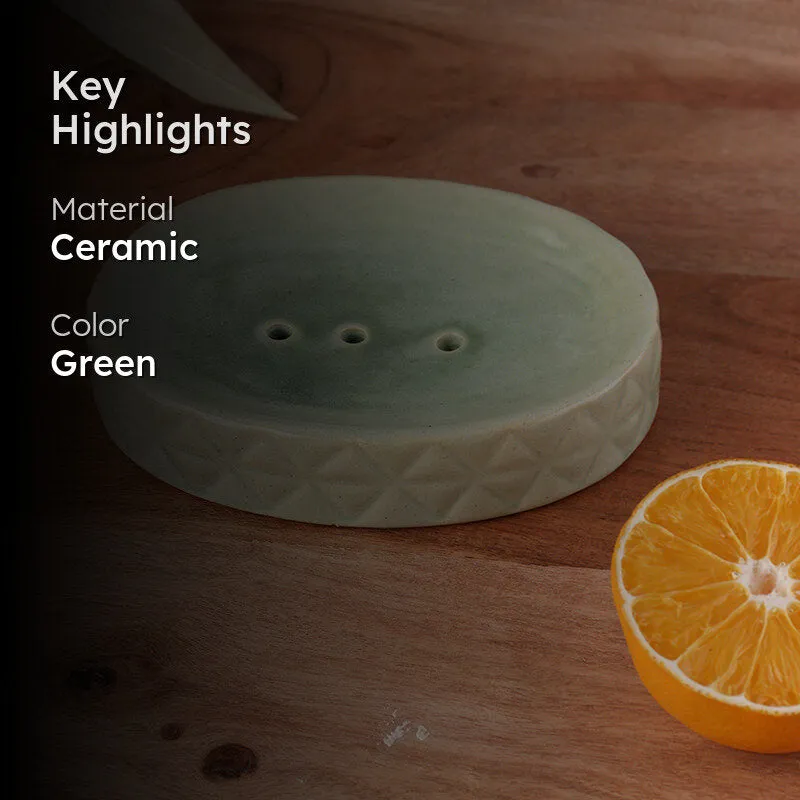 Lillian Ceramic Soap Dish media 2