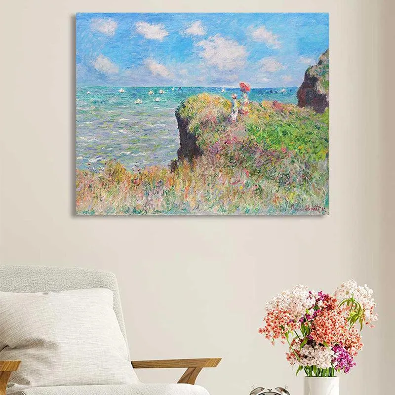 Cliff Tales Canvas Wall Painting media 2