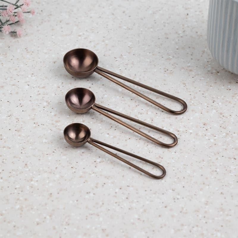 Jimo Measuring Spoon (Rose Gold) - Set Of Three media 4