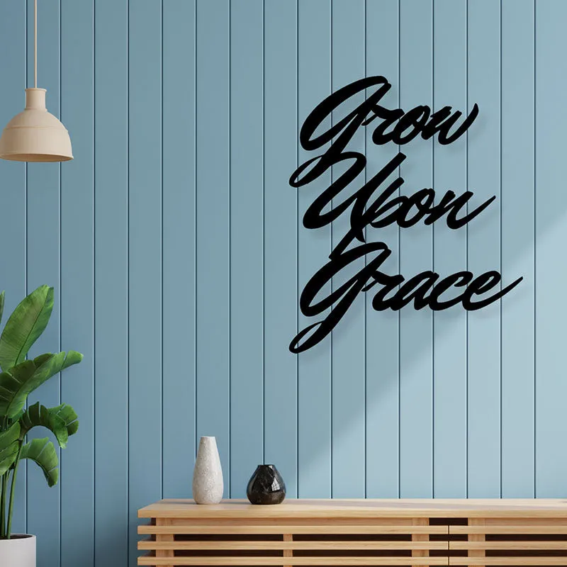Grow Grace Iron Wall Accent media 1