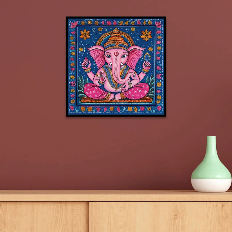 Balaganesha Canvas Wall Art With Frame media 6