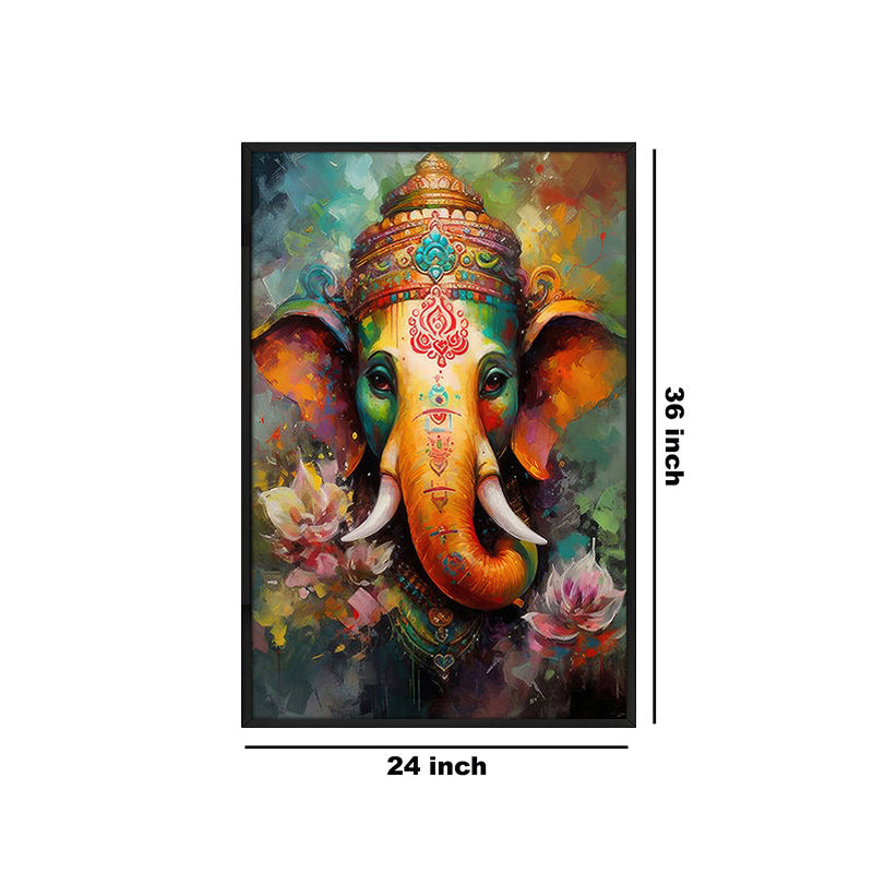 House Of The Divine Wall Painting With Frame media 6