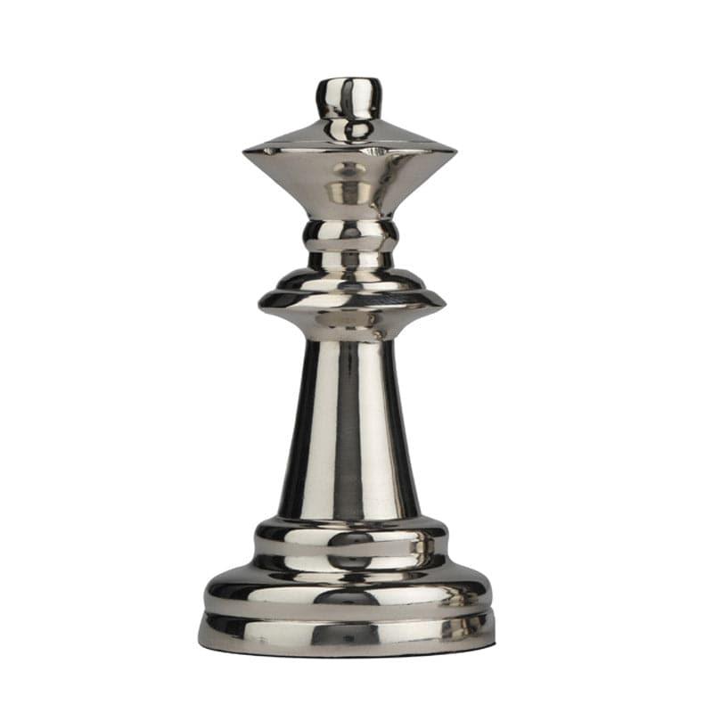 Chess Charm Queen Showpiece - Silver media 4