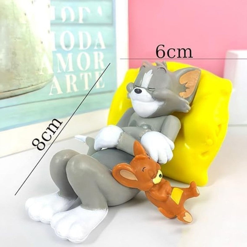 Cozy Cat PVC Showpieces - Grey media 7
