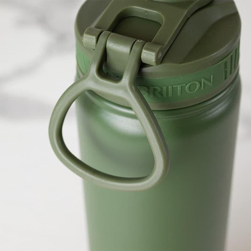 Quench Chic Hot & Cold Thermos Water Bottle (Dark Green) - 750 mL media 5