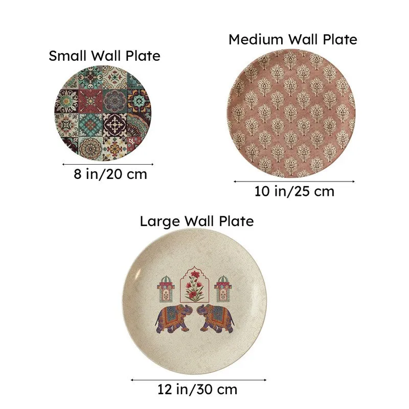 EthnoCharm Metal Wall Plates - Set Of Three media 6
