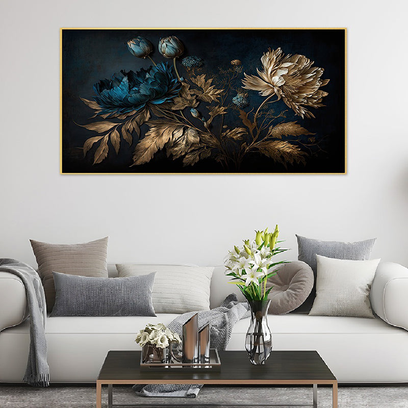 Flora Of Royalty Canvas Wall Painting