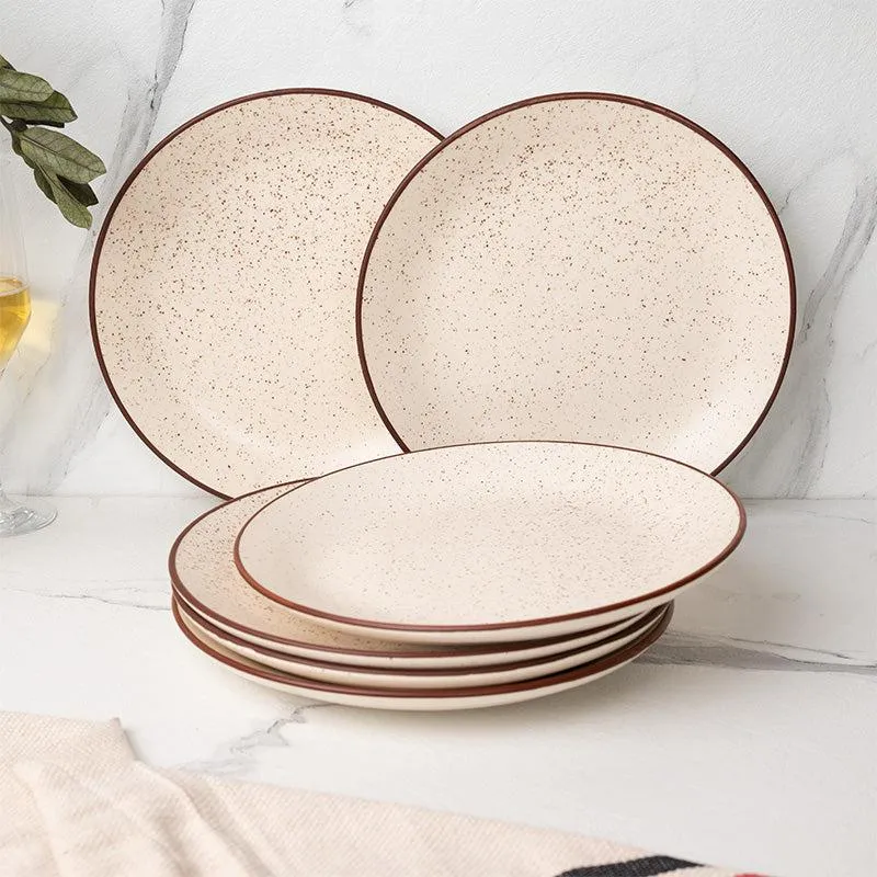 Kestha Dinner Plate (Beige) - Set Of Six media 1