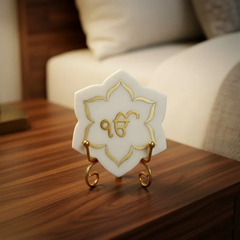 Ik Omkar Handcrafted Religious Table Accent media 4