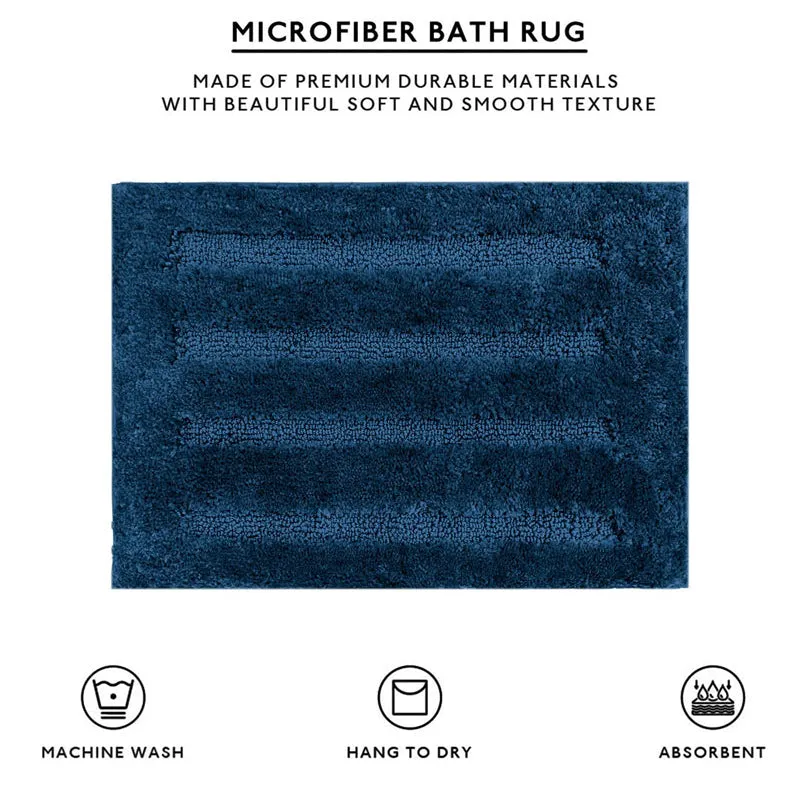 Luxe Classic Bath Mat - Teal media 6