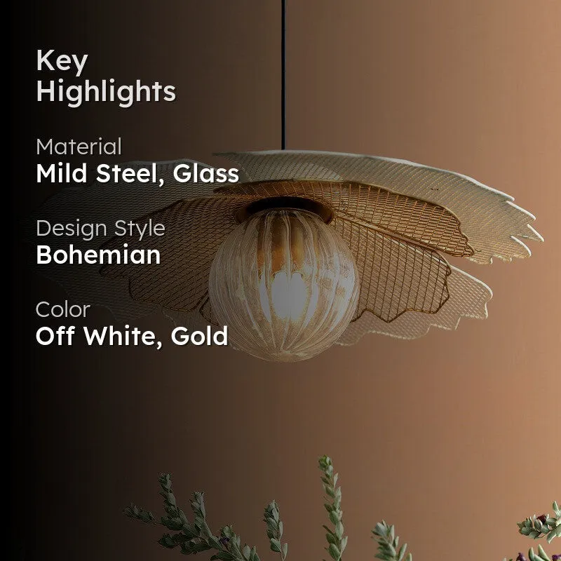 Orange Tree Kesi Steel Ceiling Lamp media 2