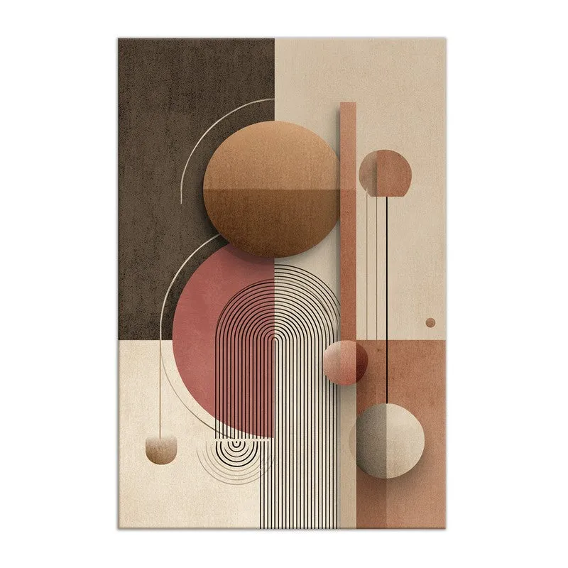 Precision Grid Abstract Canvas Wall Art media 3