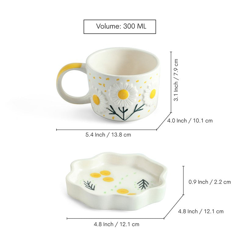 Floral Bloom Cup & Saucer - 300 ML media 7