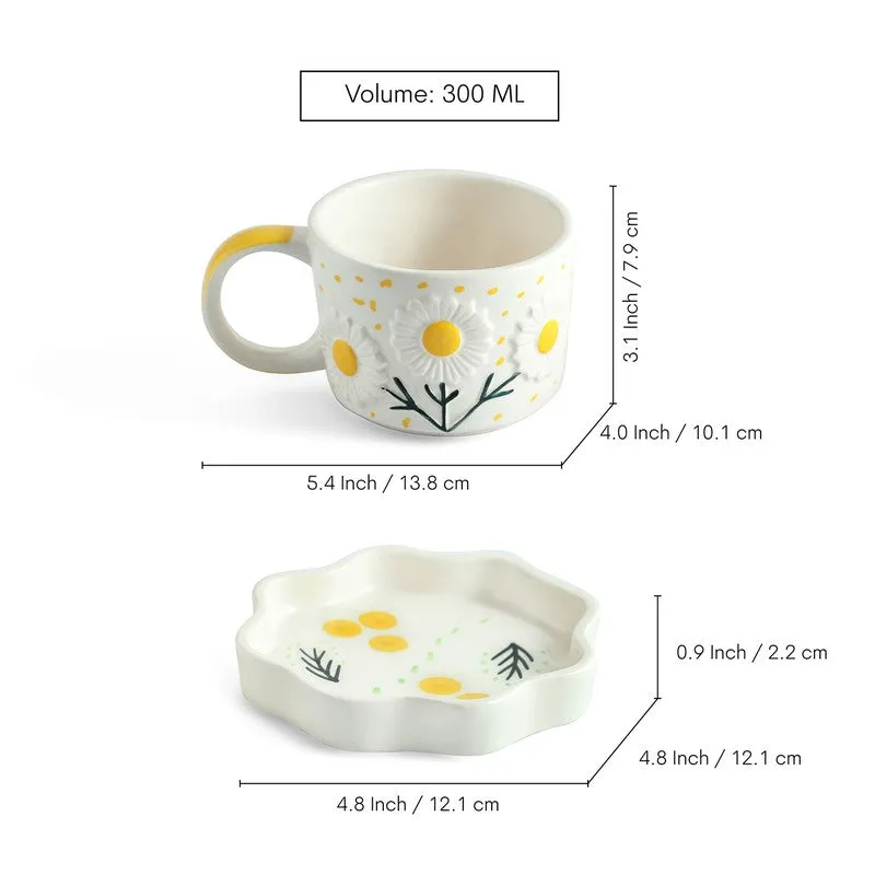 Floral Bloom Cup & Saucer - 300 ML media 7