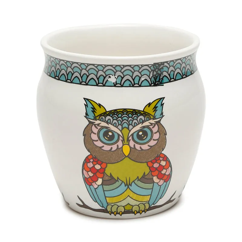 Owls Perch Handcrafted Ceramic Kulhad (220 mL) - Set Of Six media 6
