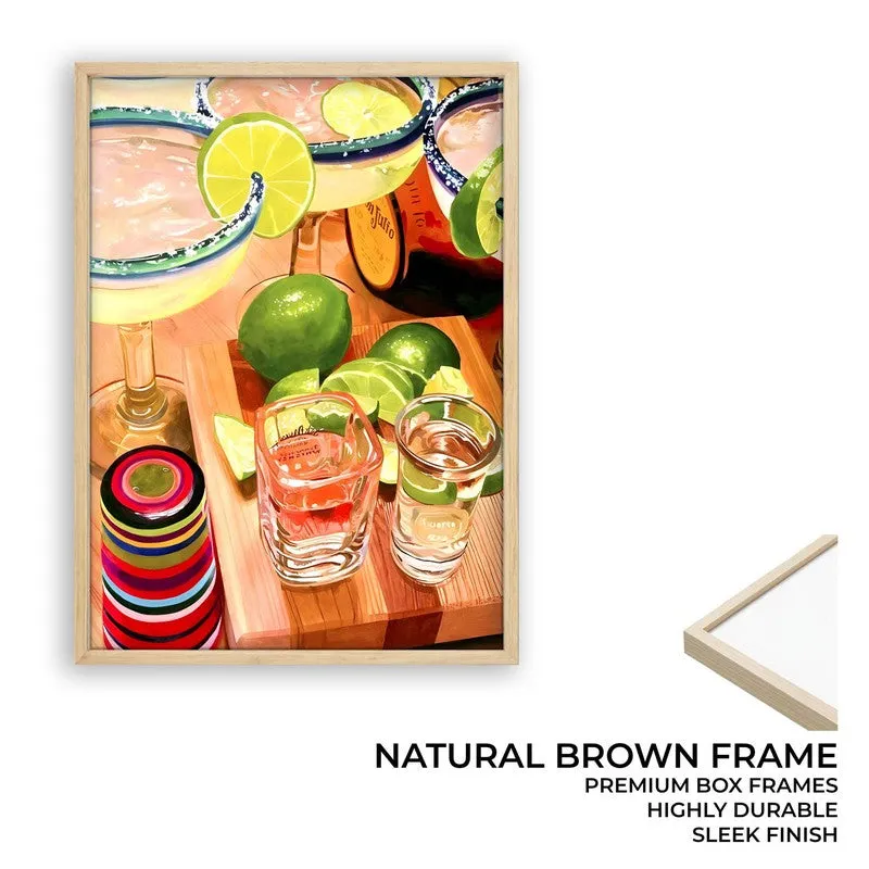 MocktailPrep Archival Canvas Wall Art - Brown media 9