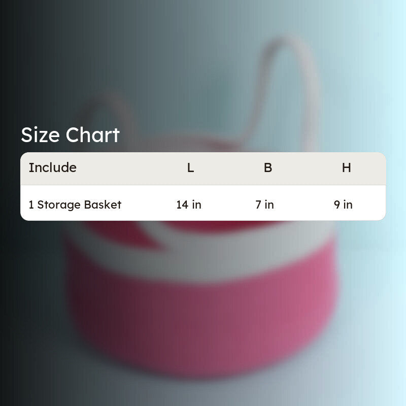 Loro Cotton Storage Basket media 8
