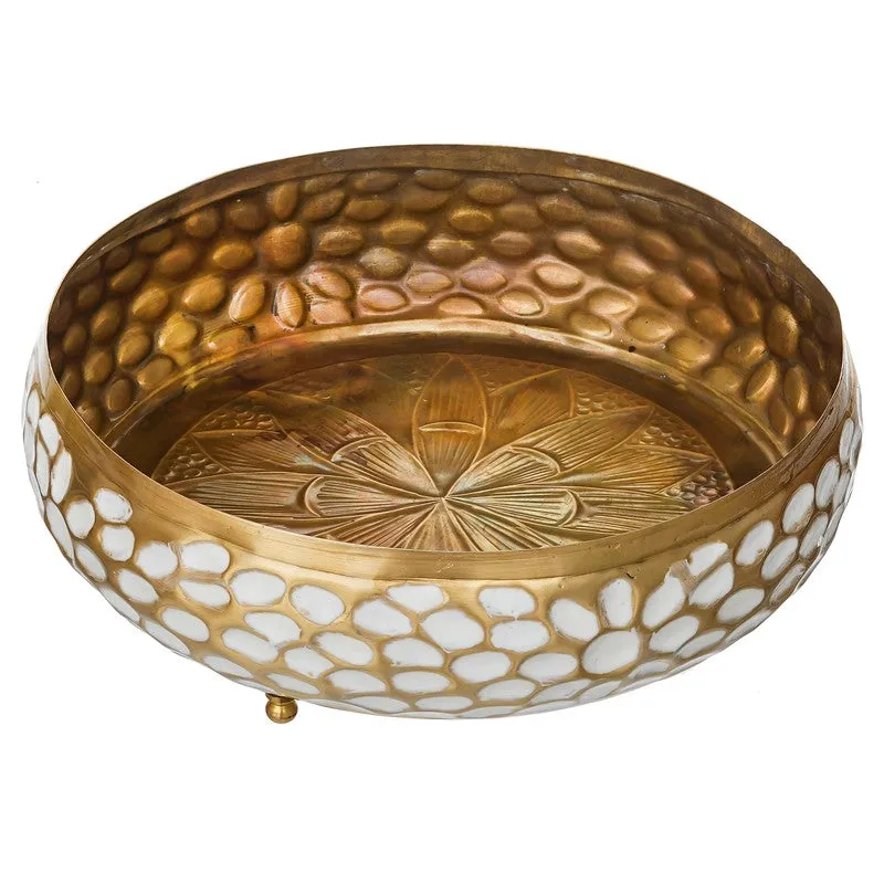 Luxe Mosaic Metal Urli - Gold media 7