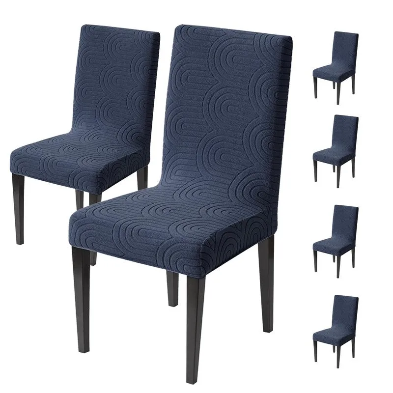 Nexo Neat Chair Cover (Blue) - Set Of Six media 3