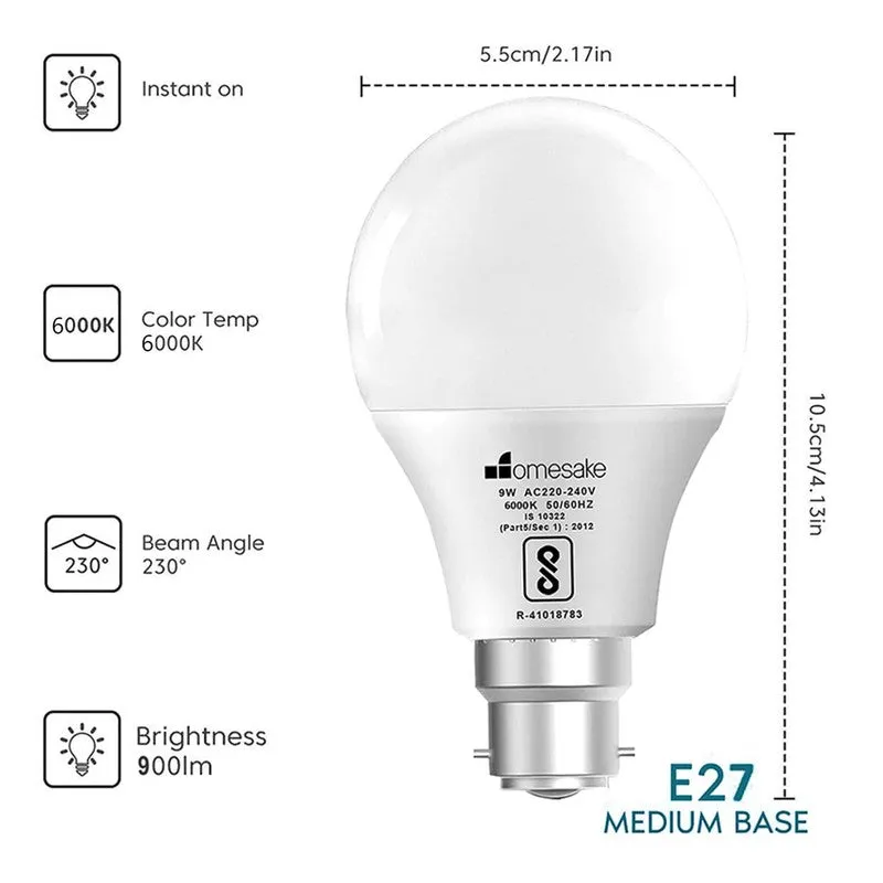 PrismLite 9W Bulb - B22 media 8