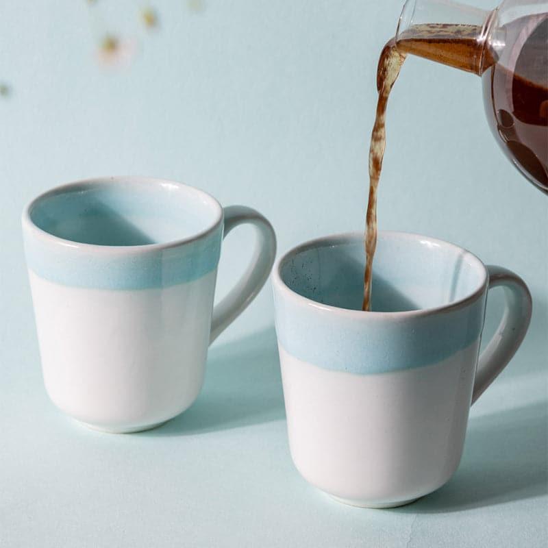 Fasia Stoneware Coffee Mug (350 mL Each) - Set of Two