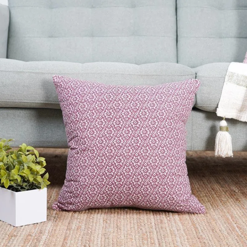 Jharokha Motif Cushion Cover media 1