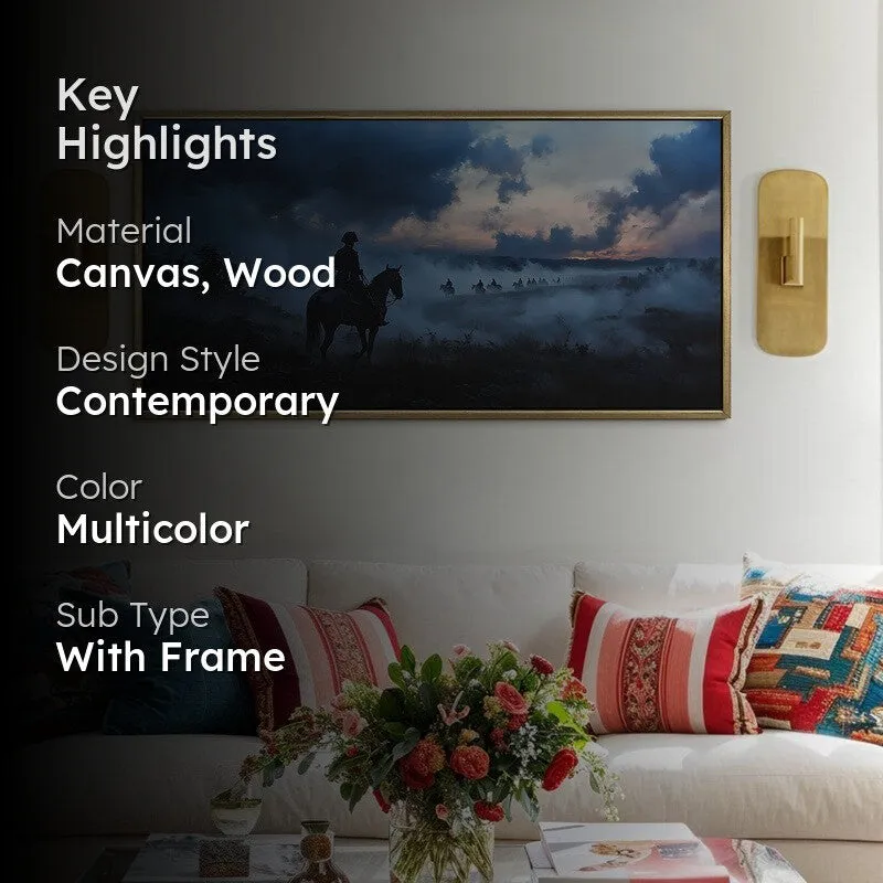 Last Watch Canvas Wall Painting With Frame media 2