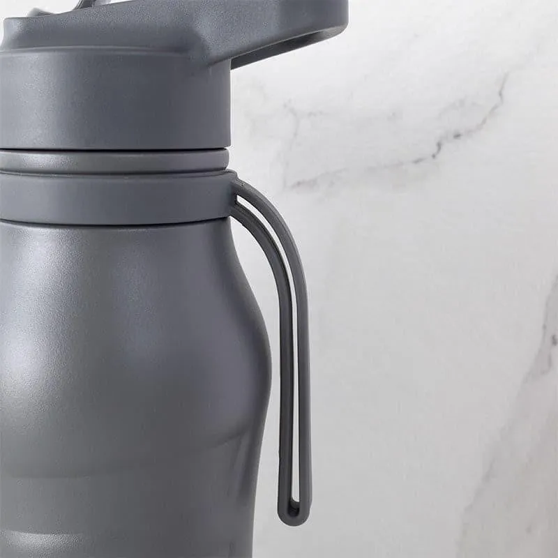 Epiquencher Hot & Cold Thermos Water Bottle (Grey) - 750 mL media 5