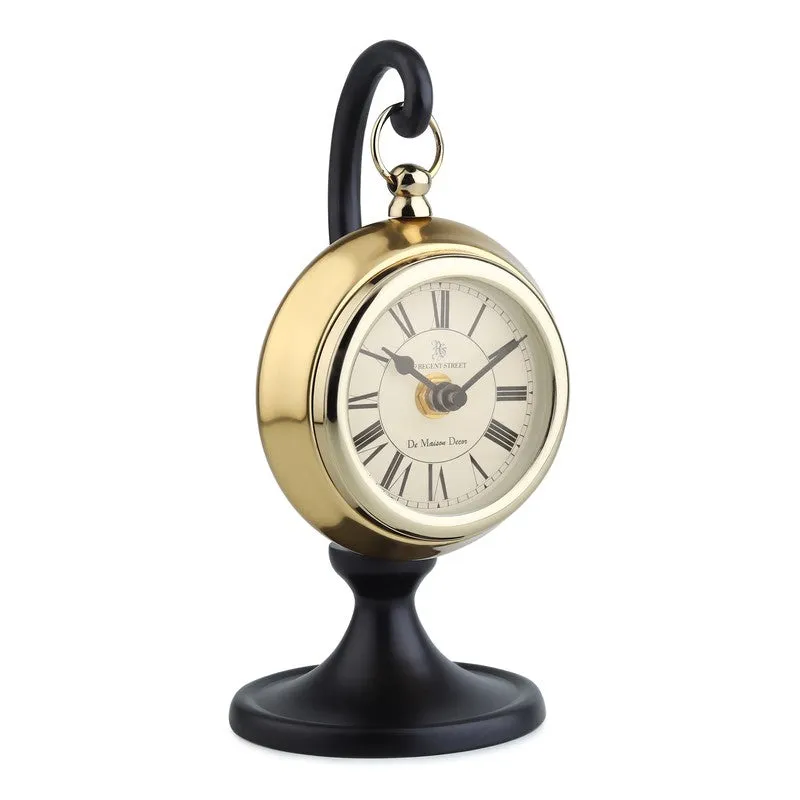 TimeLuxe Table Clock - Gold media 5