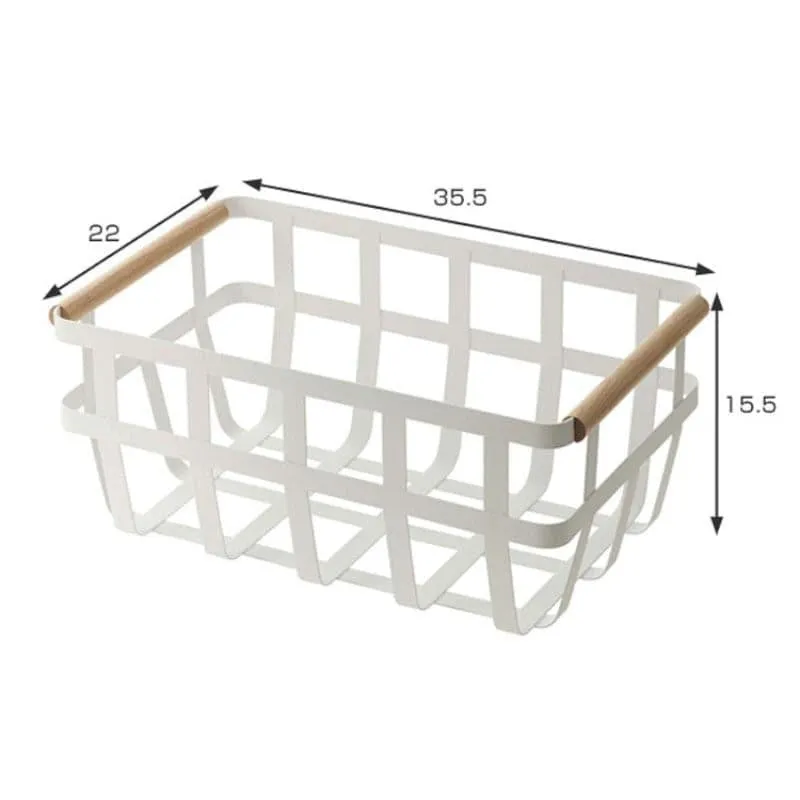 Nora Carbon Steel Storage Basket media 5