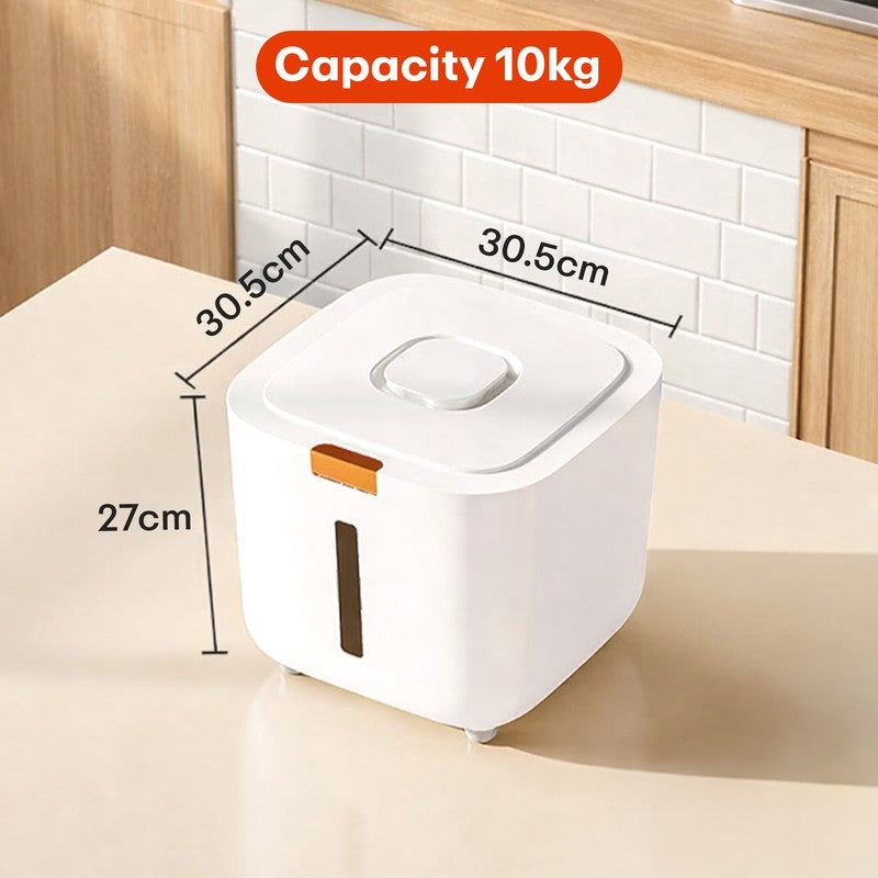 Rioware Pure Store Plastic Rice Container - 5 L media 10