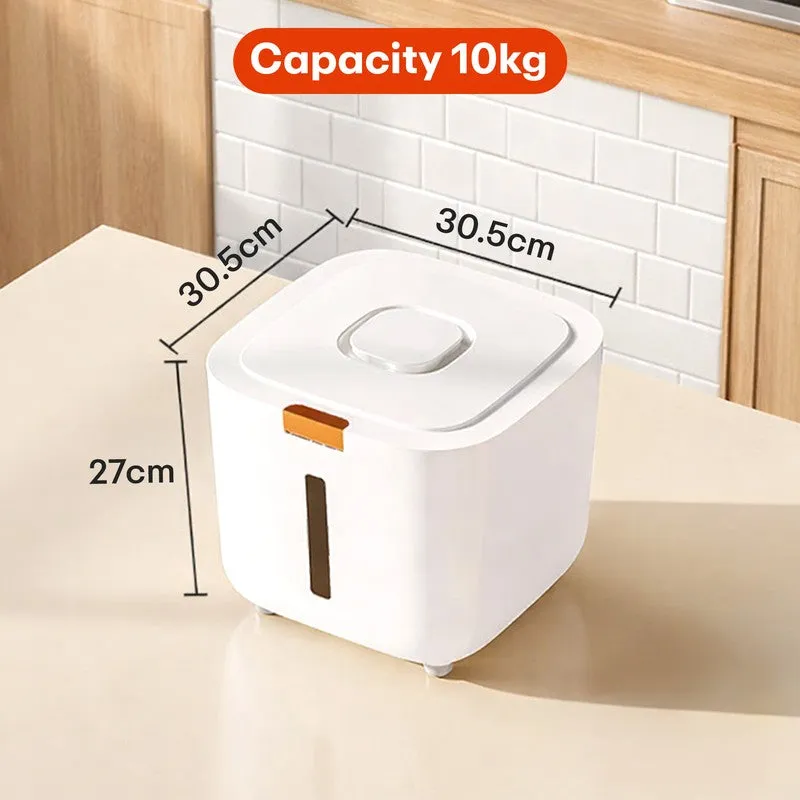 Rioware Pure Store Plastic Rice Container - 5 L media 10