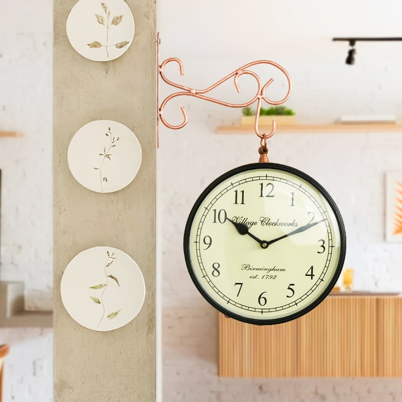 The Now Double Sided Station Clock media 3