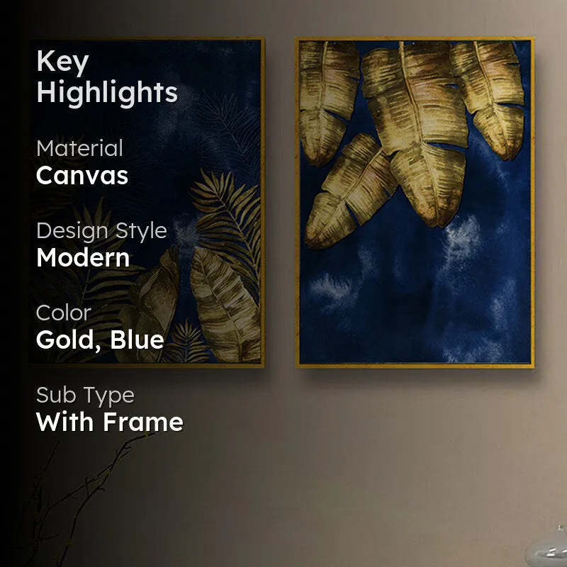 Midnight Foil Wall Art - Set Of Two media 2